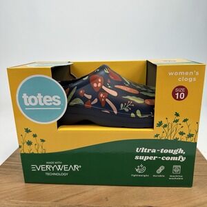 Womens Totes Everywear Ladies Clogs Veggies Garden Shoes Mules Size‎ 10